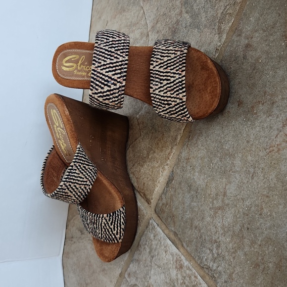 AVAILABLE SATURDAY Sbicca Vintage Collection Tristan Wedge Strappy Sandal - Picture 15 of 17